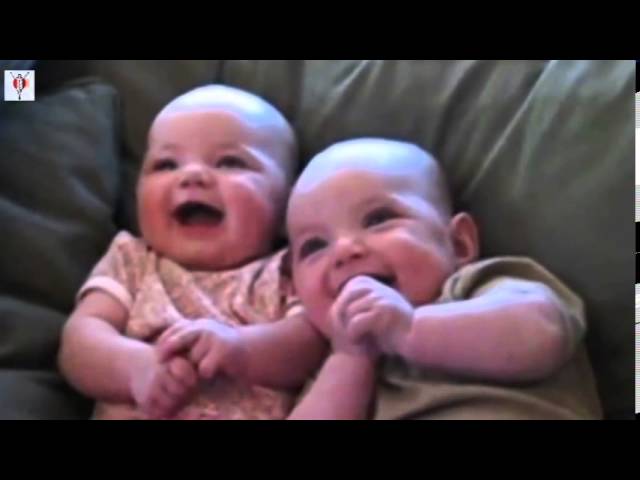 もらい笑い注意！赤ちゃんのかわいい笑い声面白動画