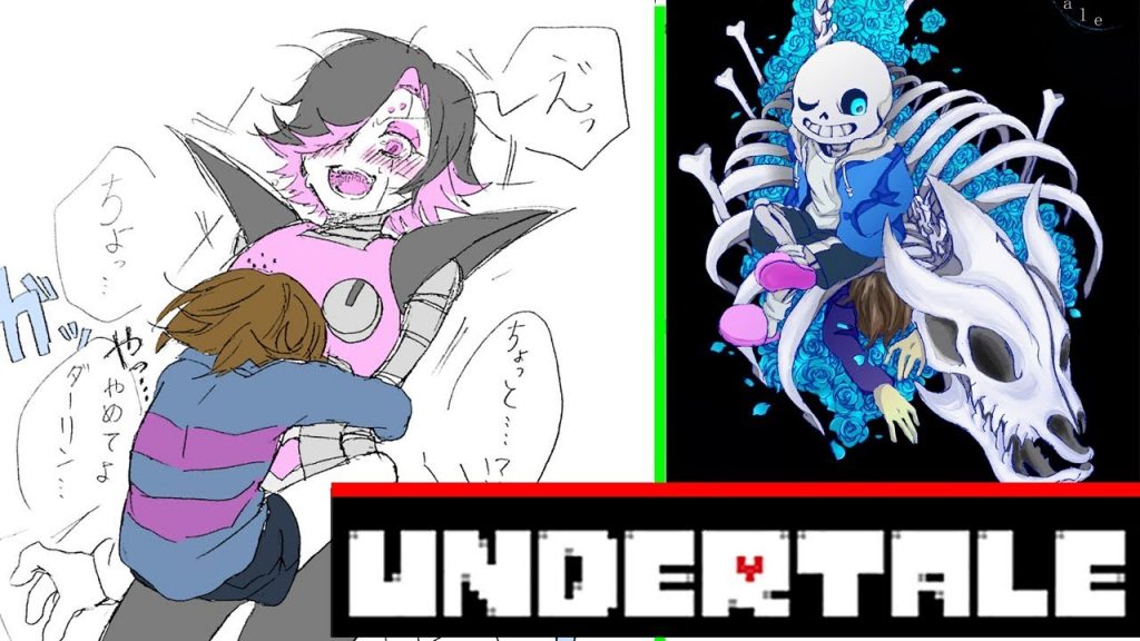 アンダーテール 漫画 Undertale  途中のカメラのくだり笑いましたw