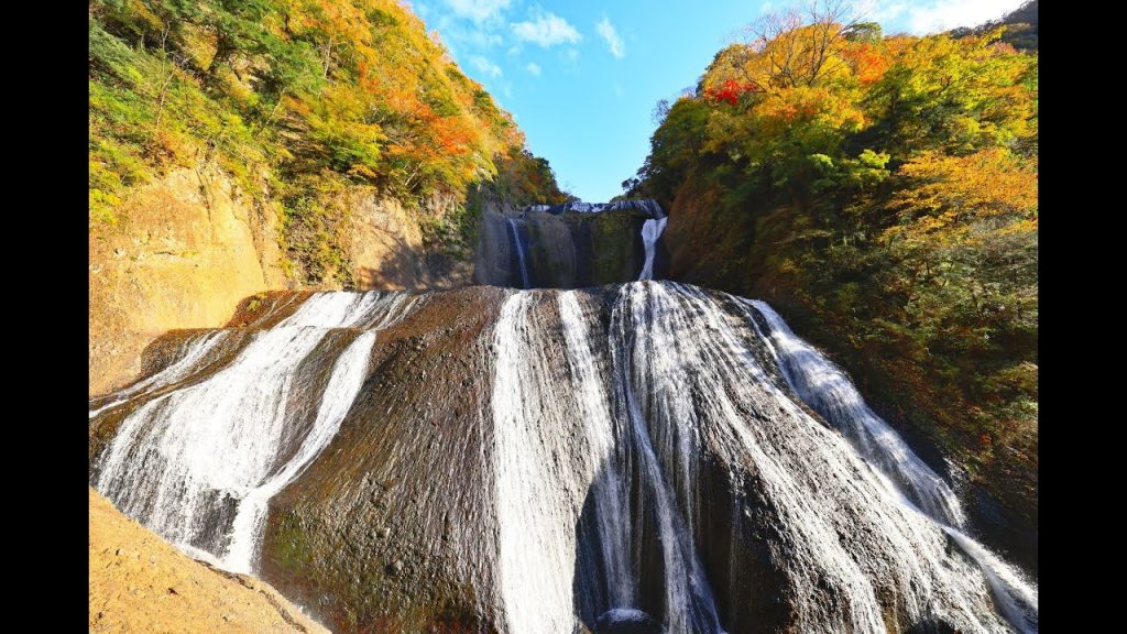JG☆☆☆☆8K HDR 茨城 袋田の滝(名勝)と紅葉の癒し映像 Ibaraki,Fukuroda Fall in Autumn (Scenic Beauty)