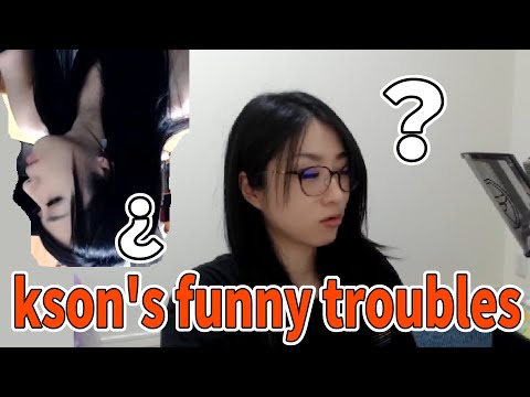 トラブルを笑いに変える女、kson/kson makes trouble fun.