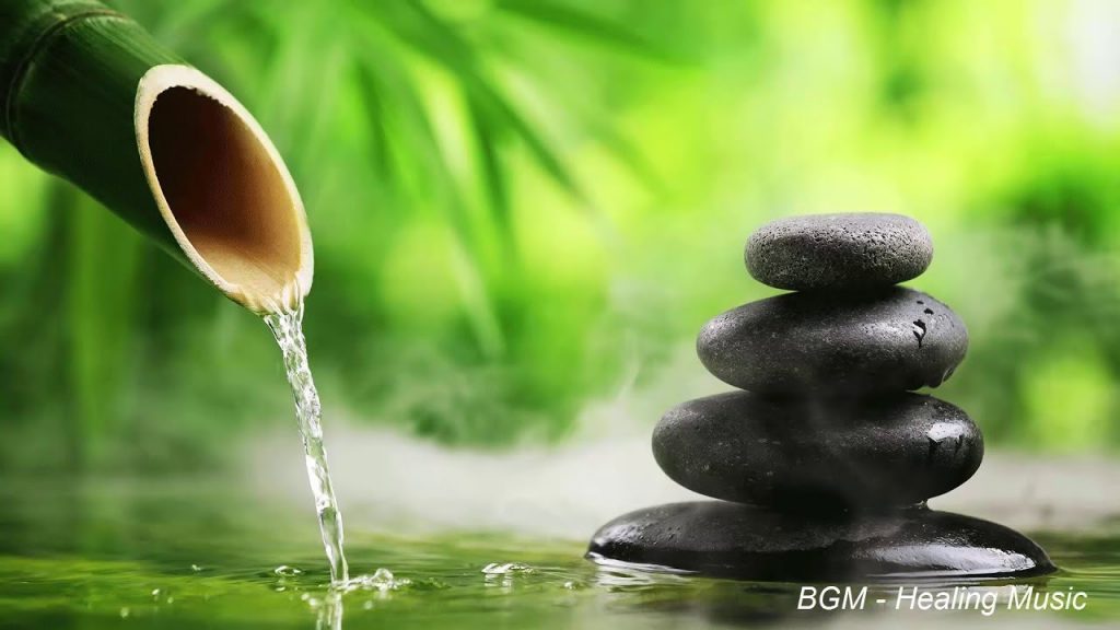 Bamboo Water Fountain 24/7 自然の音とともに音楽をリラックス バンブーウォーターファウンテン 【癒し音楽BGM】 #tony105