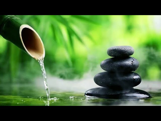 Bamboo Water Fountain 24/7 自然の音とともに音楽をリラックス バンブーウォーターファウンテン 【癒し音楽BGM】 #tony91