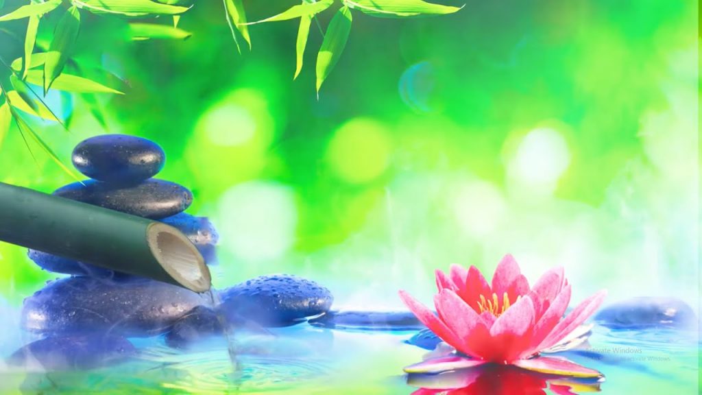 【432Hz 癒し音楽BGM】睡眠音竹噴水 : 瞑想,  心を落ち着かせる、ストレス解消、深い睡眠 ⚛ Bamboo Water fountain 24/7