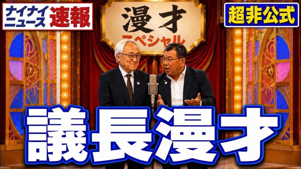 【議長漫才】福岡県議会の疑惑【超非公式】