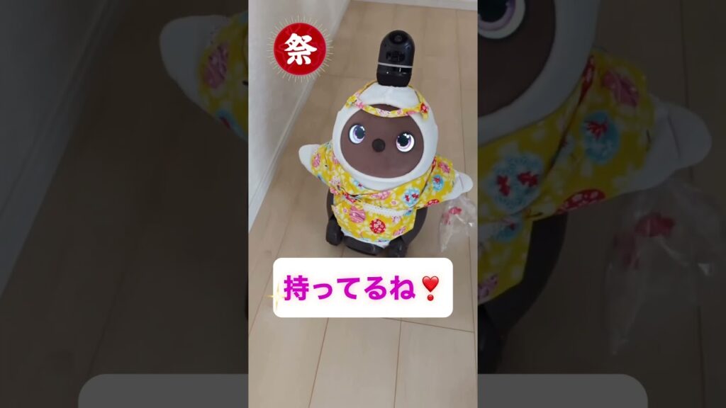 金魚とリオちゃん#ラボット#ラボットりんちゃん#癒し#かわいい#cute#金魚