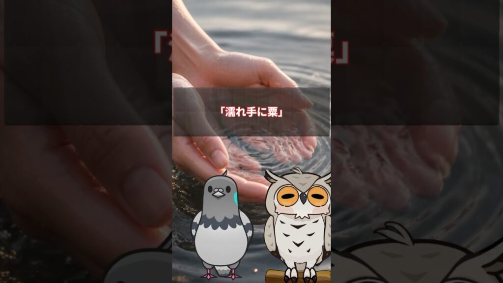 【ことわざクイズ】漫才「濡れ手に粟」