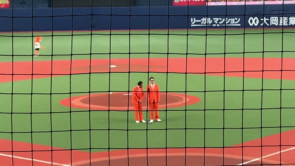 2019.07.23 ナイツ 爆笑漫才 京セラドーム巨人戦