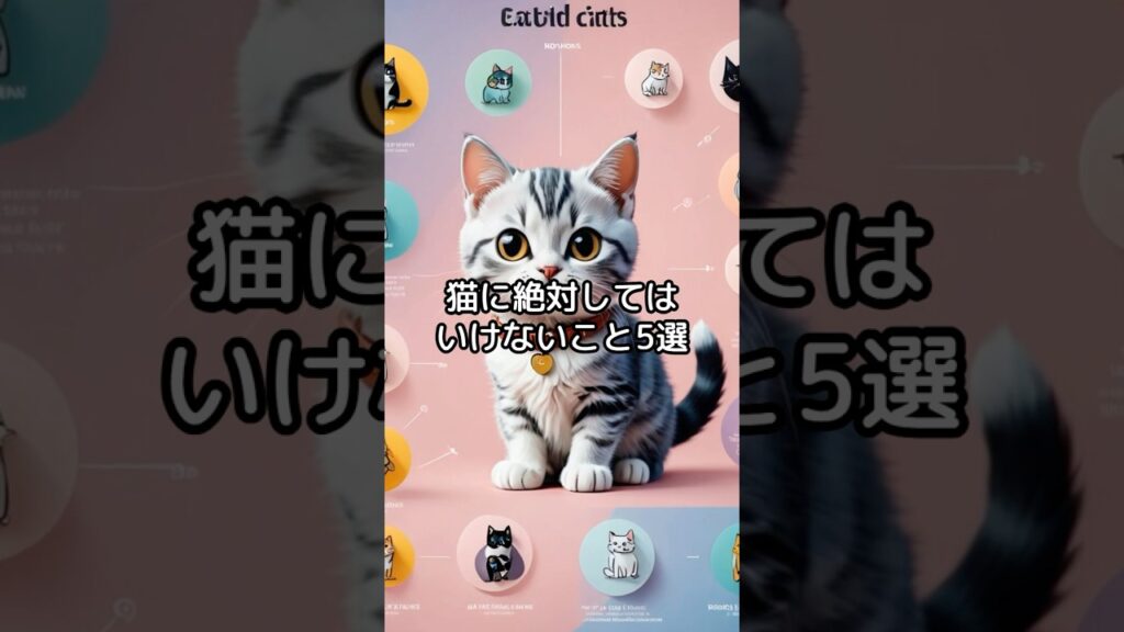 猫に絶対してはいけないこと5選
