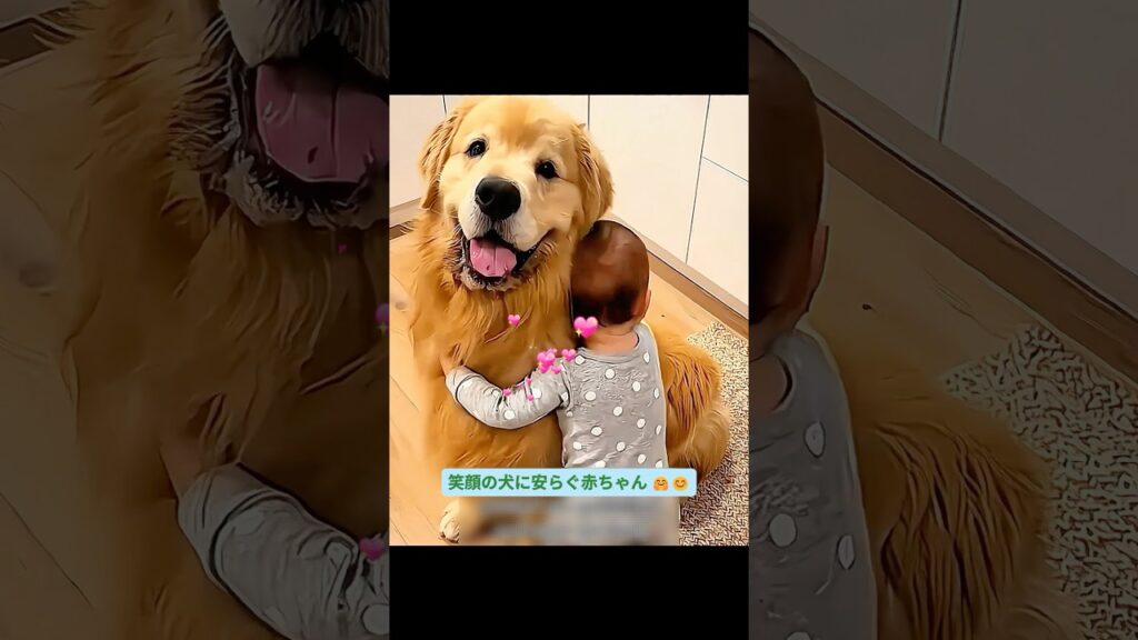 赤ちゃんと犬のおもしろ癒し動画❤️ #ペット #猫 #犬 #かわいい #動物 #おすすめ #typ