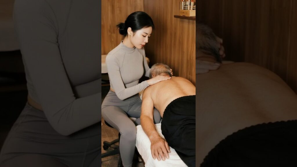 【疲れをほぐすマッサージ】最近体のあちこちが痛くて疲れていたお爺さんが、全身をほぐしてもらいにマッサージ屋さんへ行きました。#ASMR #ゴッドハンド #マッサージ #肩こり解消 #癒し #職人技