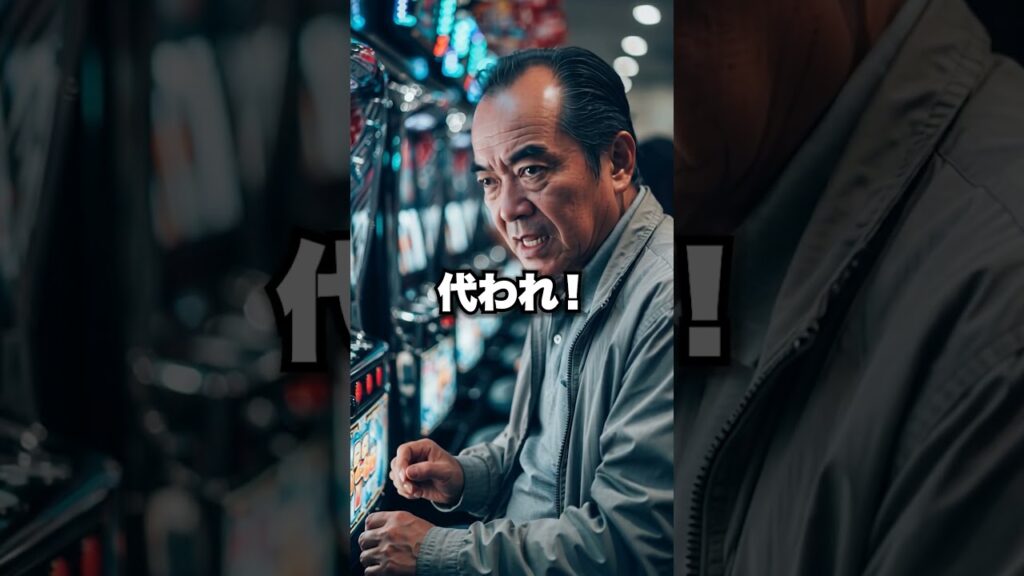 「パチンコの席を奪ったおっさんの末路」