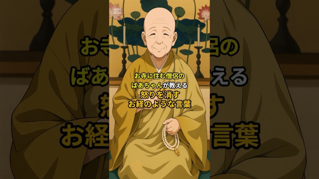 怒りを消すお経のような言葉 #shorts  #人生哲学  #癒し  #1分雑学  #雑学  #つきの雫
