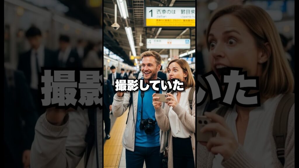 「日本人はバカなのか？次の瞬間、拍手喝采に変わった日本の電車の秩序」
