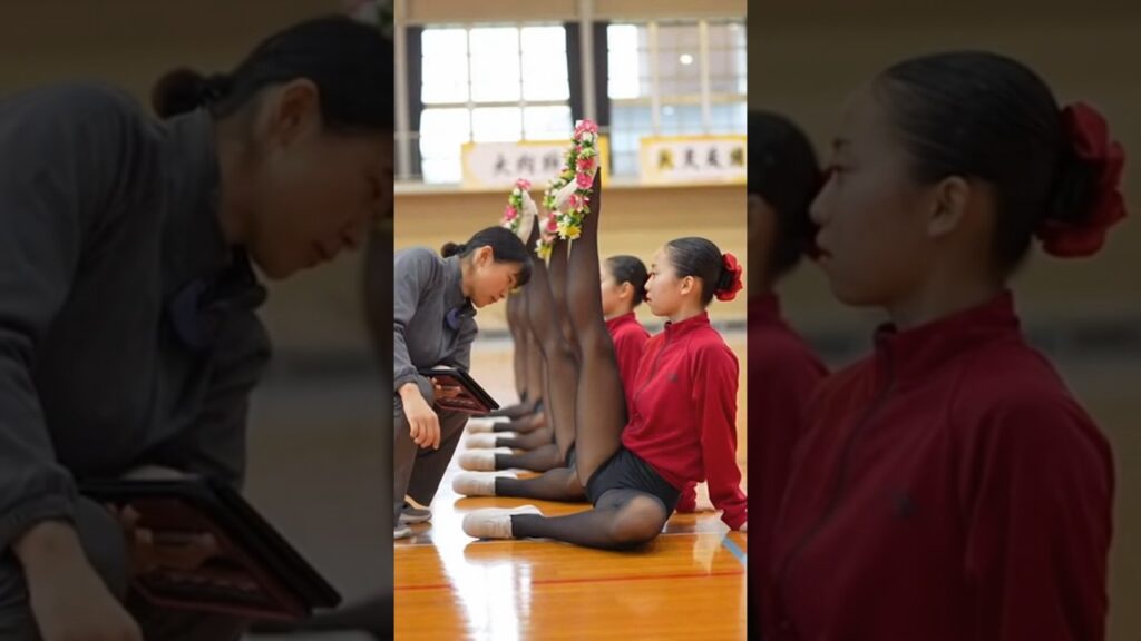 チアリーダーの訓練