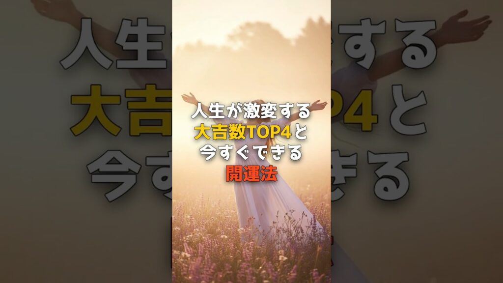 数字占い  #金運 #開運 #スピリチュアル #癒し #占い＃引き寄せ#願い#潜在意識