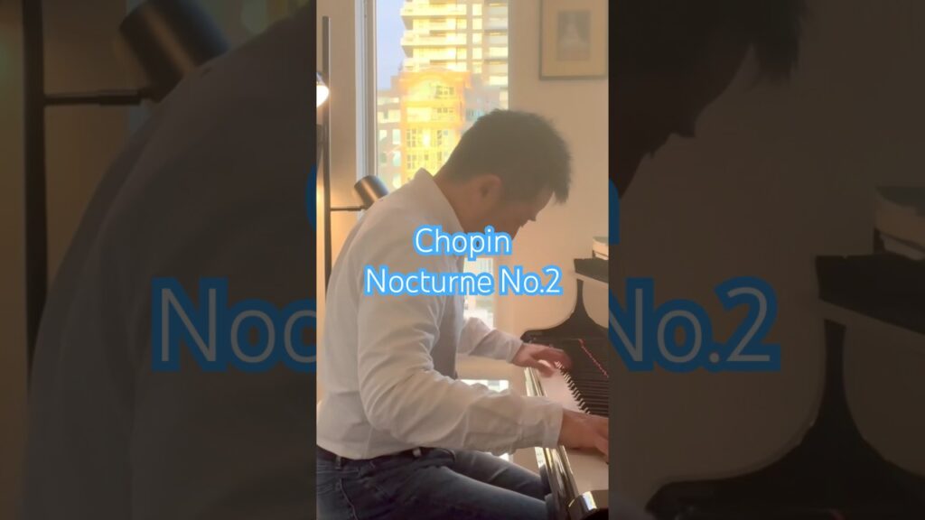 Chopin : Nocturne No.2 #shorts #piano #pianomusic #癒し #ピアノ #chopin #healing #music #ノクターン #nocturne