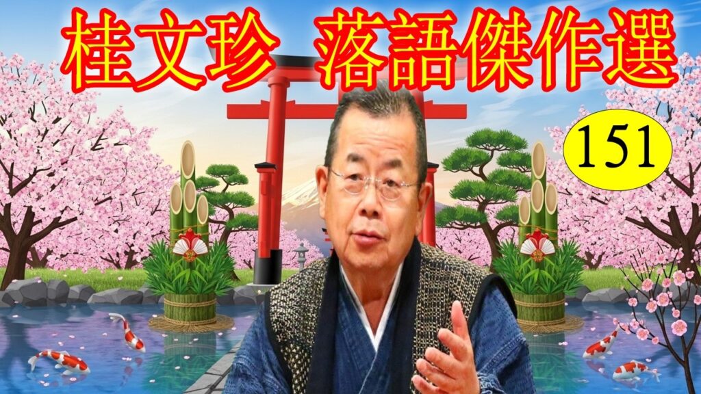 桂文珍   落語傑作選   VOL 151 +落語 BGM【落語のピン】思わず爆笑しちゃう