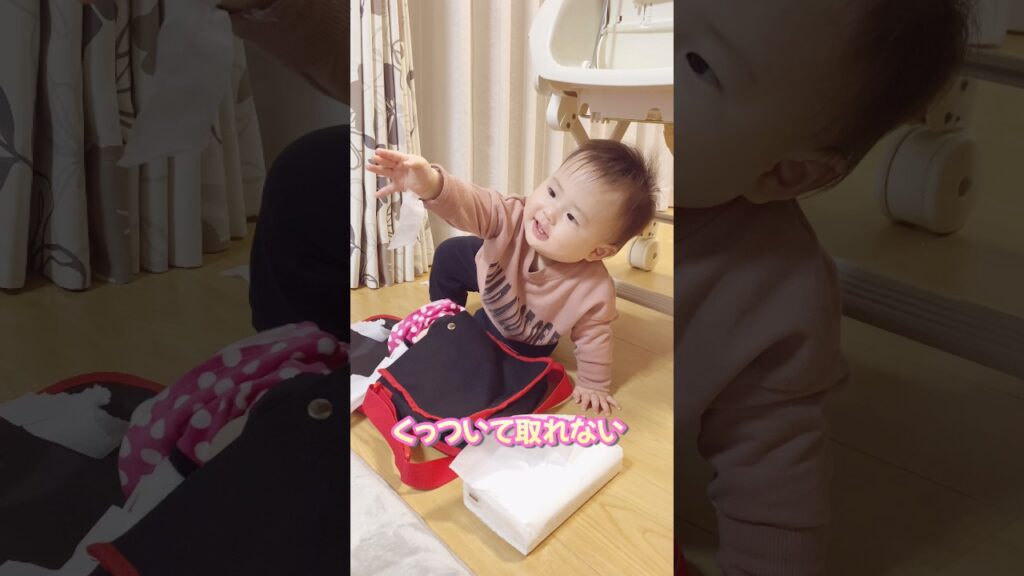 くっついて取れない #赤ちゃん #6人家族 #ファミリーチャンネル #赤ちゃんのいる生活 #癒し#子育て