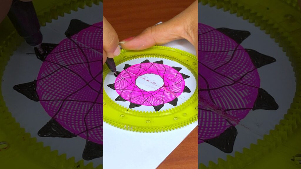 究極の癒しと幾何学美の没入体験 🌀✨ #shorts #アート #スピログラフ