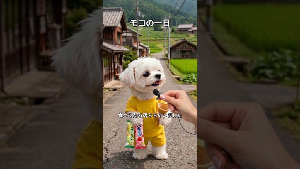 アイス買ったのになんでリポーターが？😅