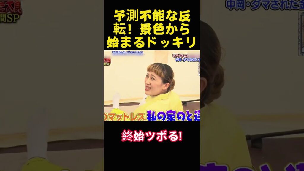 予測不能な反転！景色から始まるドッキリ#面白い#お笑い#ネタ#爆笑#癒し#funny#おもしろ#反応