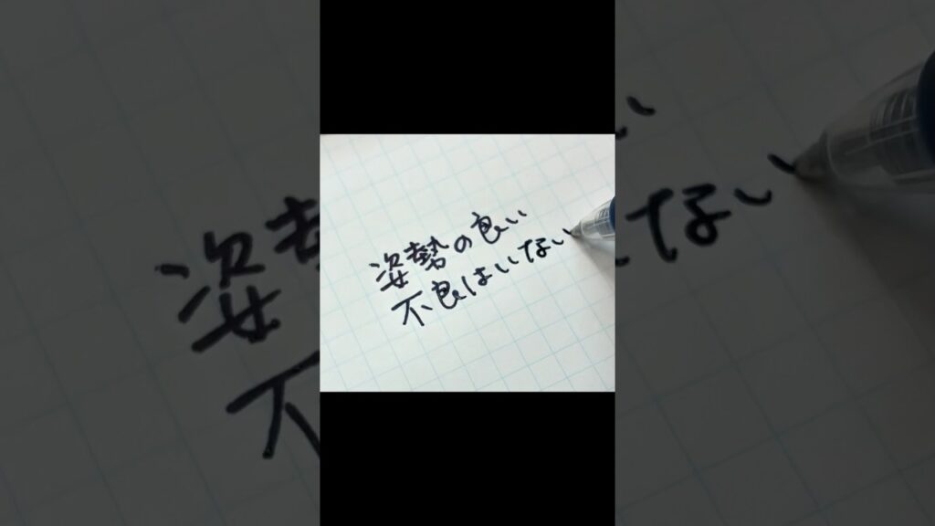 zebra sarasa 1.0 ブルーブラック　#asmr #癒し